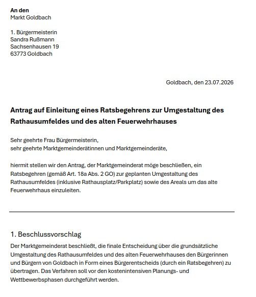 AFD Antrag Goldbach